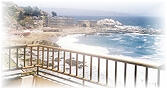 beach apartment near vina del mar chile, south america