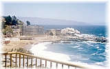 Ocean View from Pehuenche Chile Apartments in Cochoa near Vina del Mar, Renaca and Valparaiso Chile
