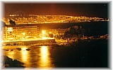 Nightview of Vi�a del Mar, Renaca, Valparaiso Chile